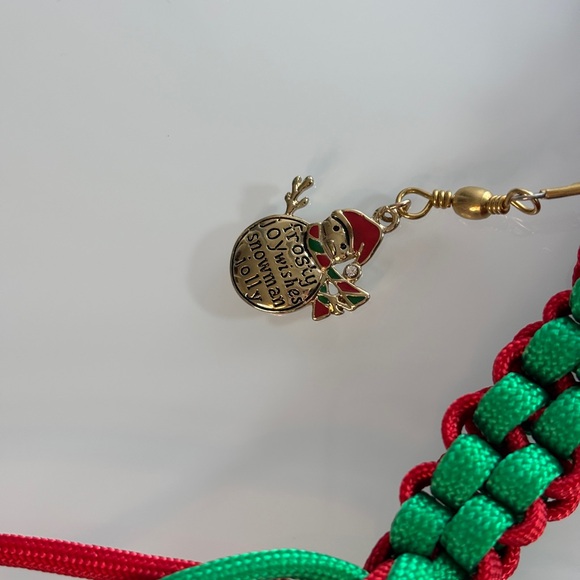 Miu Miu style | Handmade Holiday Purse Keyfob keychain with candy charms & plush - Picture 4 of 6